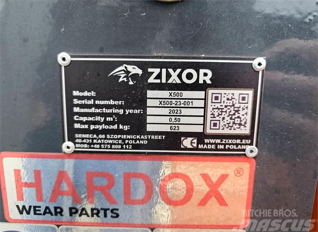  ZIXOR X 500 Κάδοι κοσκινίσματος