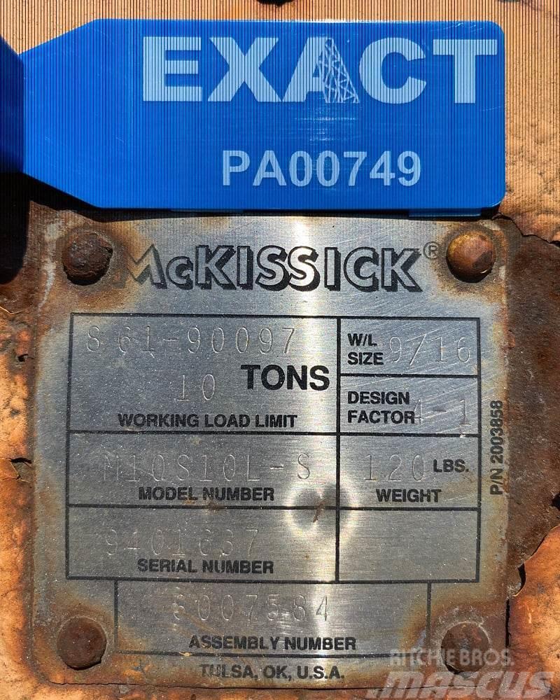 McKissick M10S10L-S Εξαρτήματα και εξοπλισμός για γερανούς