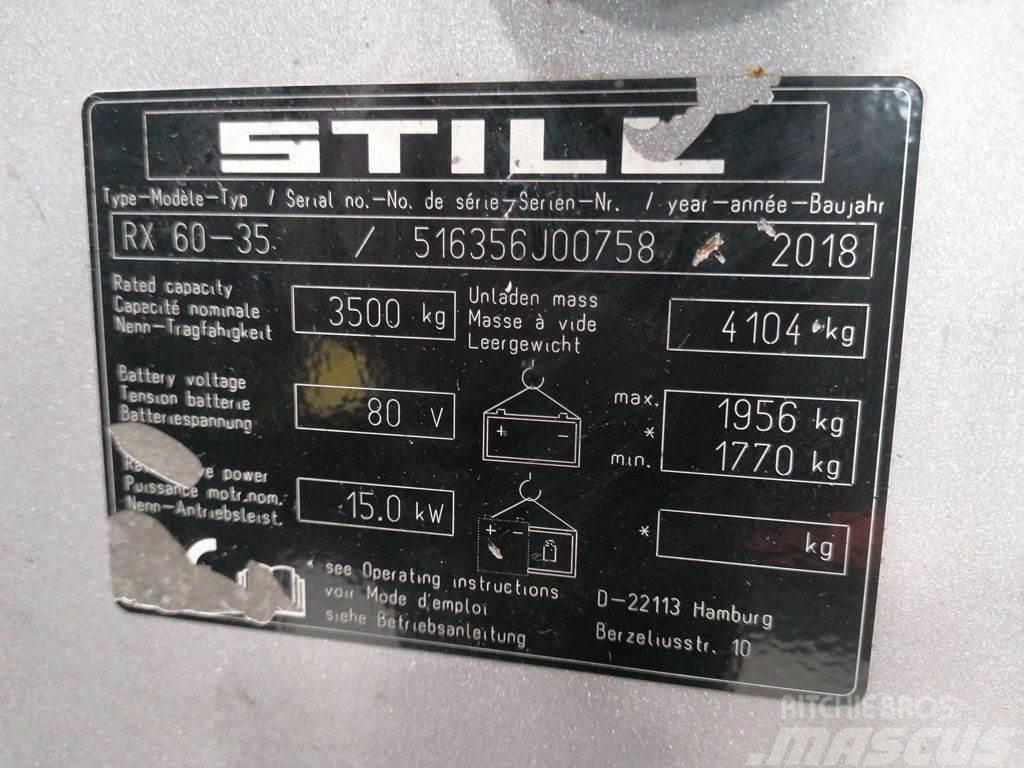 Still RX60-35 Ηλεκτρικά περονοφόρα ανυψωτικά κλαρκ