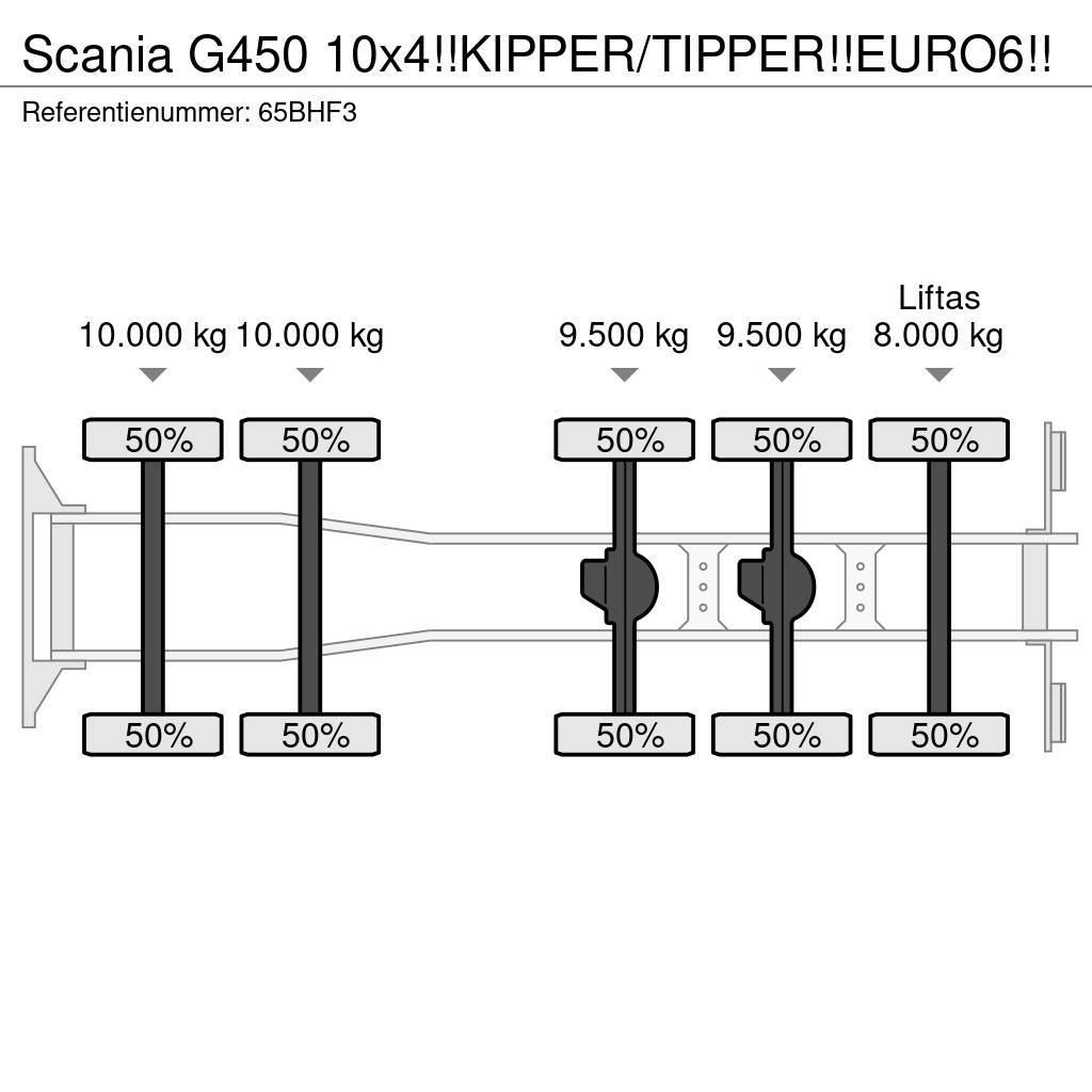 Scania G450 10x4!!KIPPER/TIPPER!!EURO6!! Φορτηγά Ανατροπή