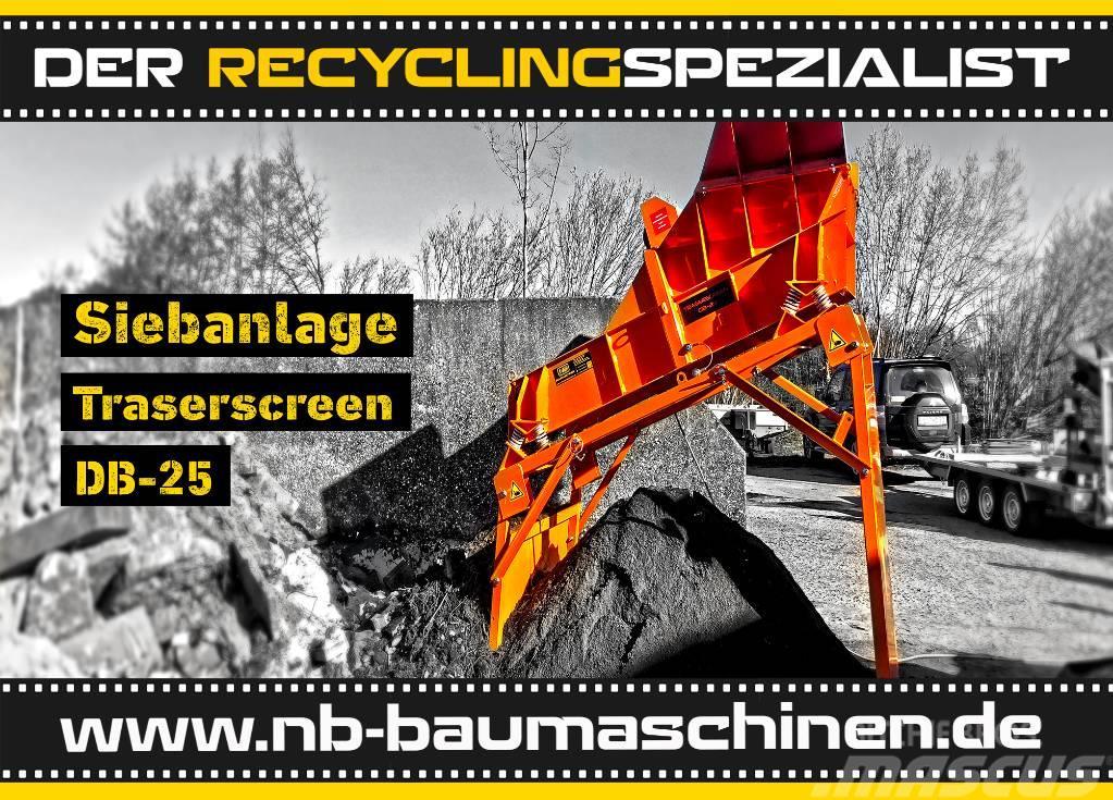 DB Engineering DB-25 Mini Siebanlage | Flachdecksieb | Miete Κινητές μηχανές κοσκινίσματος