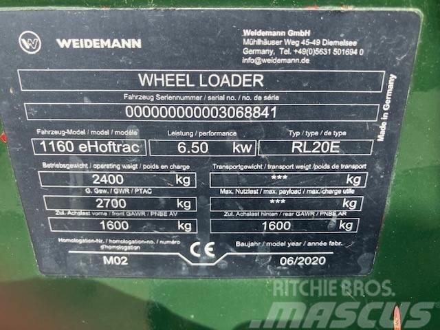 Weidemann 1160e Mini loaders