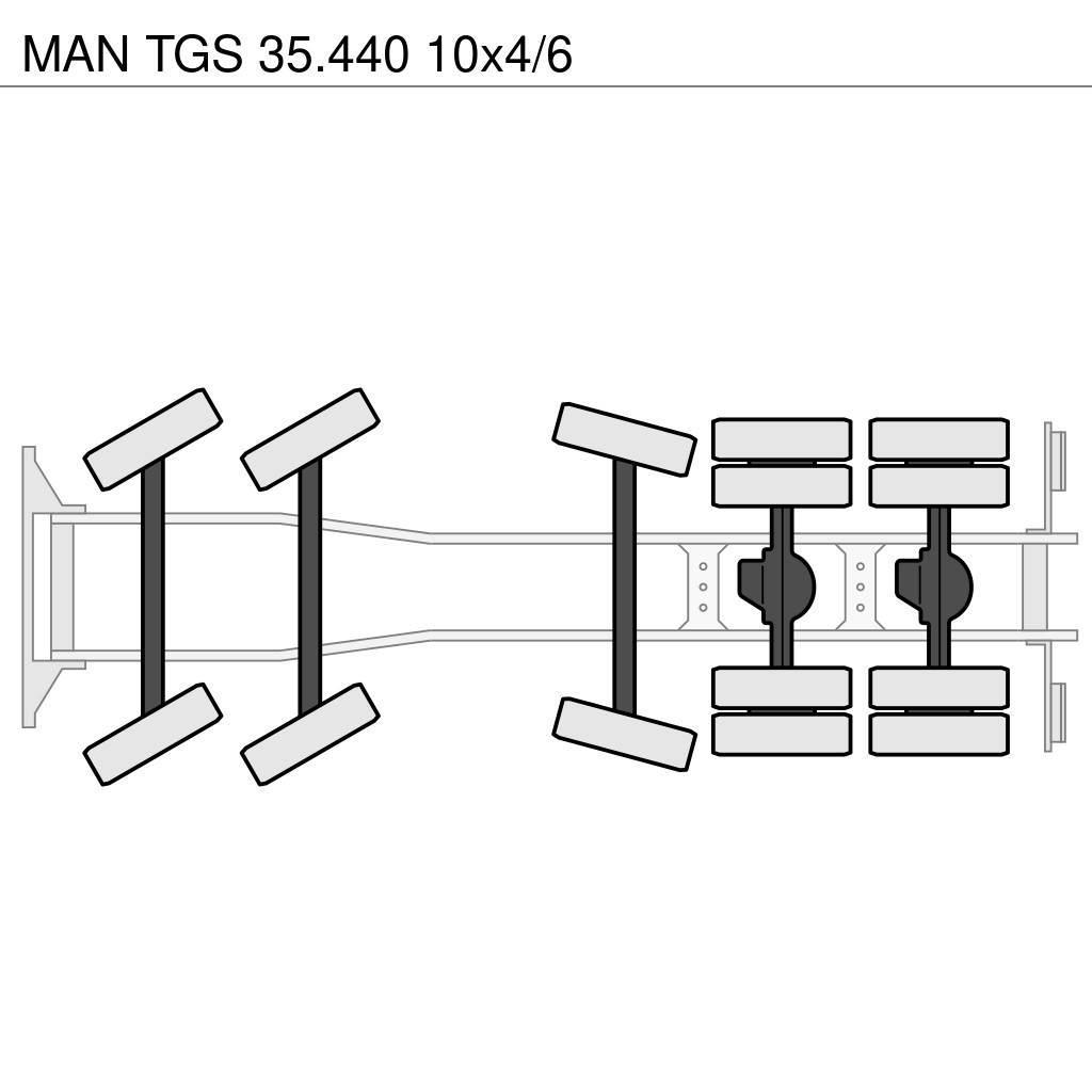 MAN TGS 35.440 10x4/6 Φορτηγά Ανατροπή