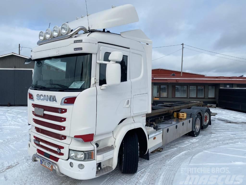 Scania R 520 Φορτηγά για εμπορευματοκιβώτια