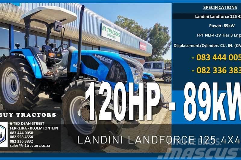 Landini Landforce 125 4WD Τρακτέρ