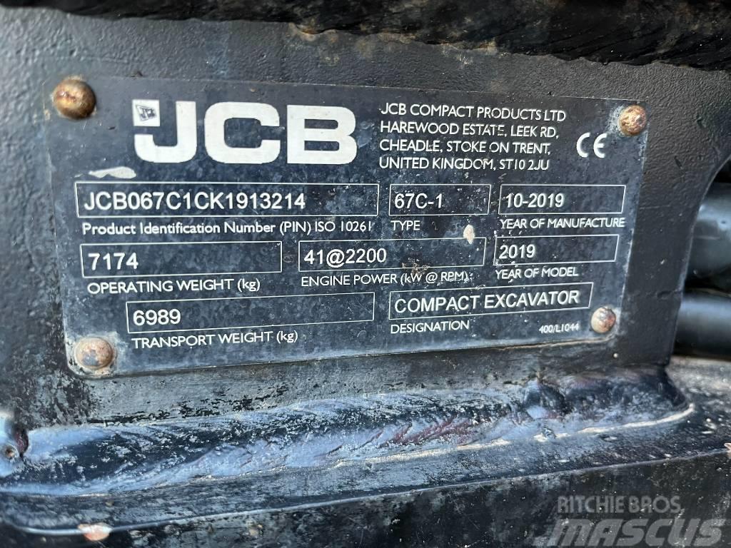 JCB 67 C Εκσκαφάκι (διαβολάκι) < 7t