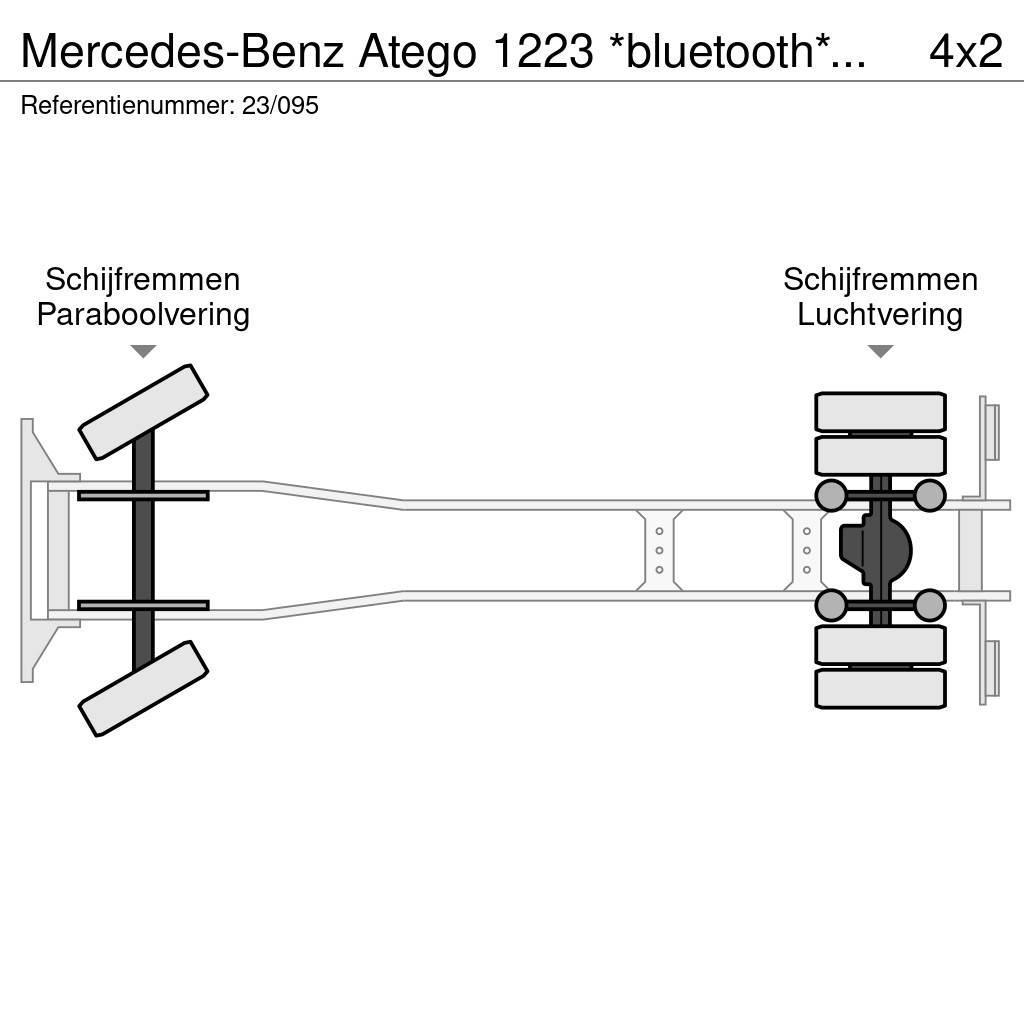 Mercedes-Benz Atego 1223 *bluetooth*Luchtvering achteras verstel Φορτηγά ανατροπή με γάντζο