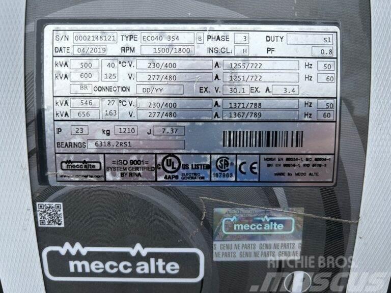 CAT Mecc Alte Eco40 3S4 - Unused - 600 kVa Άλλες γεννήτριες