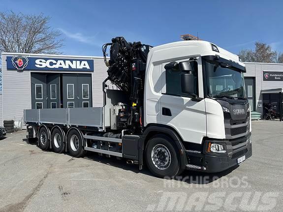 Scania G410B8x4*4NB Φορτηγά με Γερανό