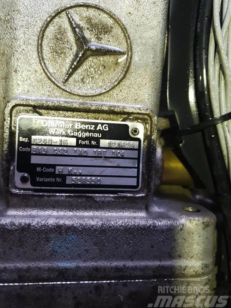 Mercedes-Benz ACTROS MP I G 240 - 16 ΜΕ INTARDER 115, ΗΛΕΚΤΡΟΝΙΚ Μετάδοση