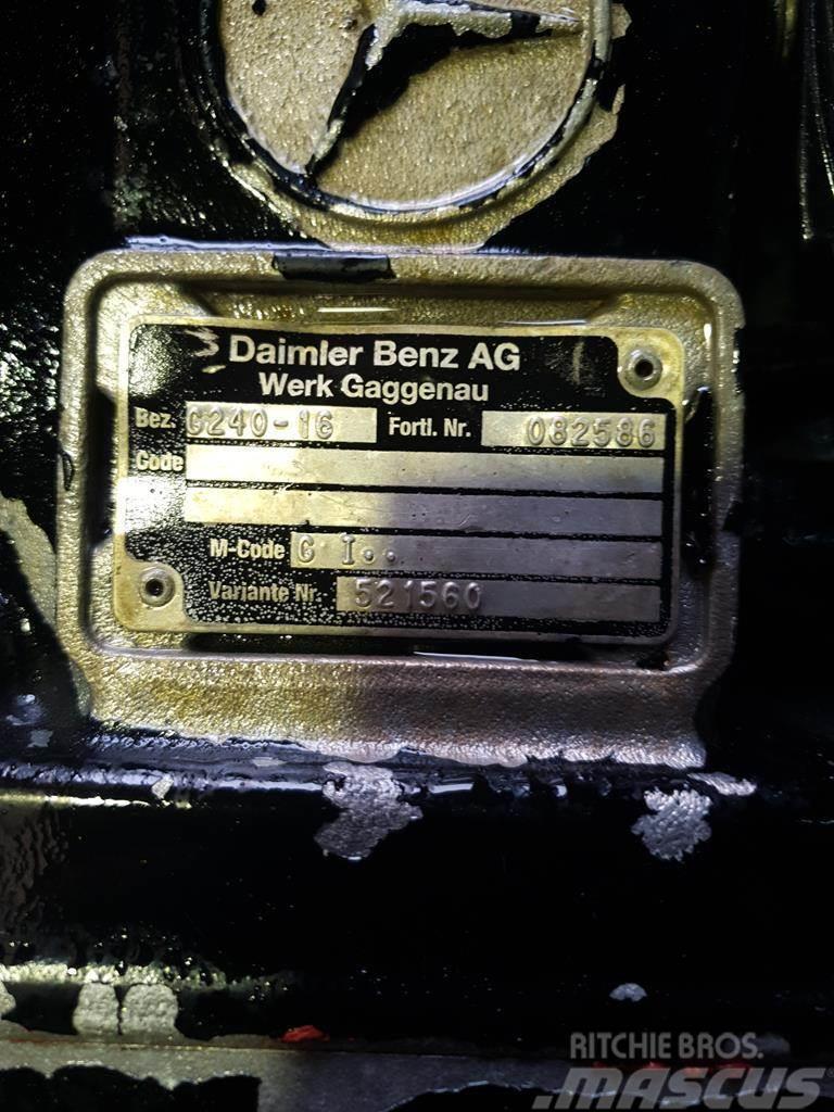 Mercedes-Benz ACTROS MP I G 240 - 16 ΜΕ INTARDER 115, ΗΛΕΚΤΡΟΝΙΚ Μετάδοση