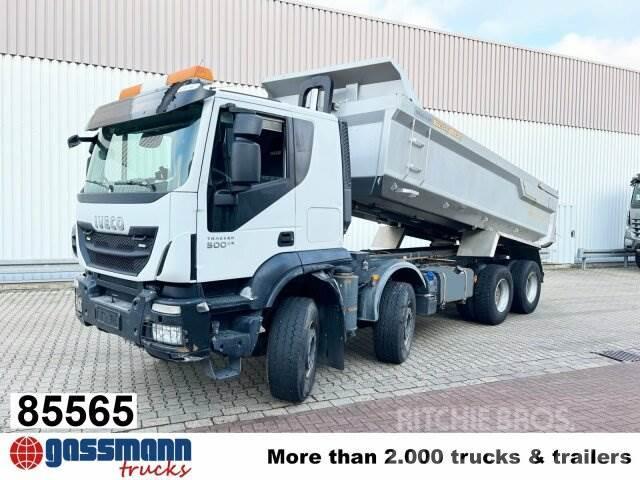 Iveco Trakker AT410T50 8x4, Stahlmulde ca. 16m³, hydr. Άλλα Φορτηγά