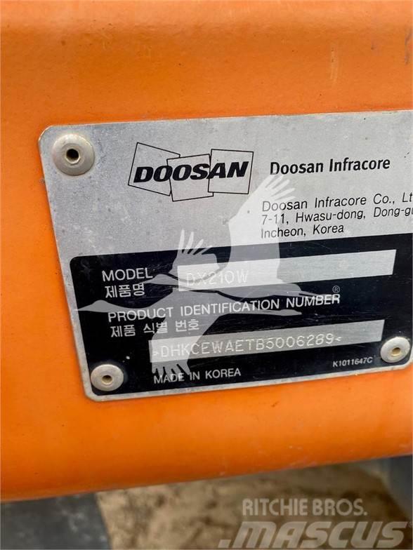 Doosan DX210W Εκσκαφείς με τροχούς - λάστιχα