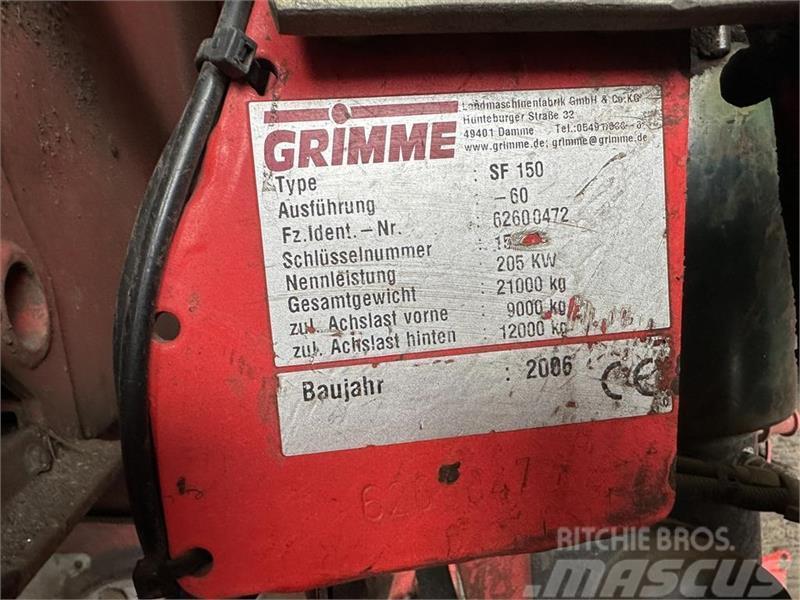 Grimme SF-150-60-UB Πατατοεξαγωγέας