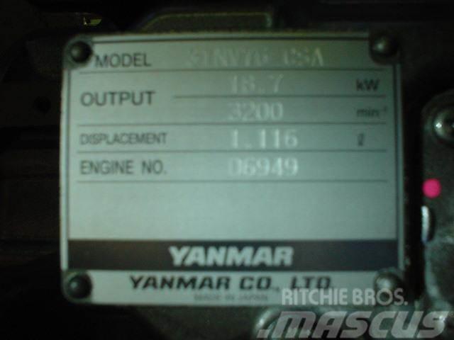 Yanmar 3TNV76-CSA Κινητήρες