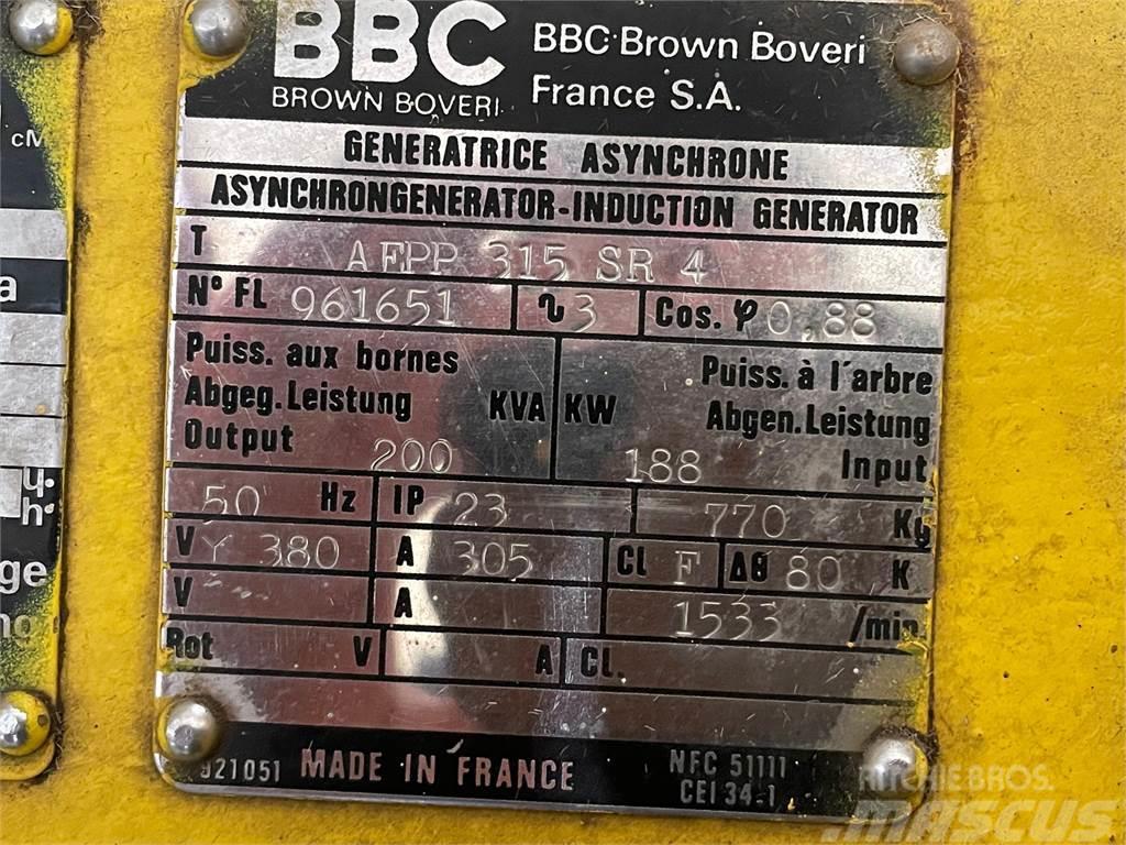  200 kVA MWM G234 generatoranlæg m/ BBC generator o Άλλες γεννήτριες