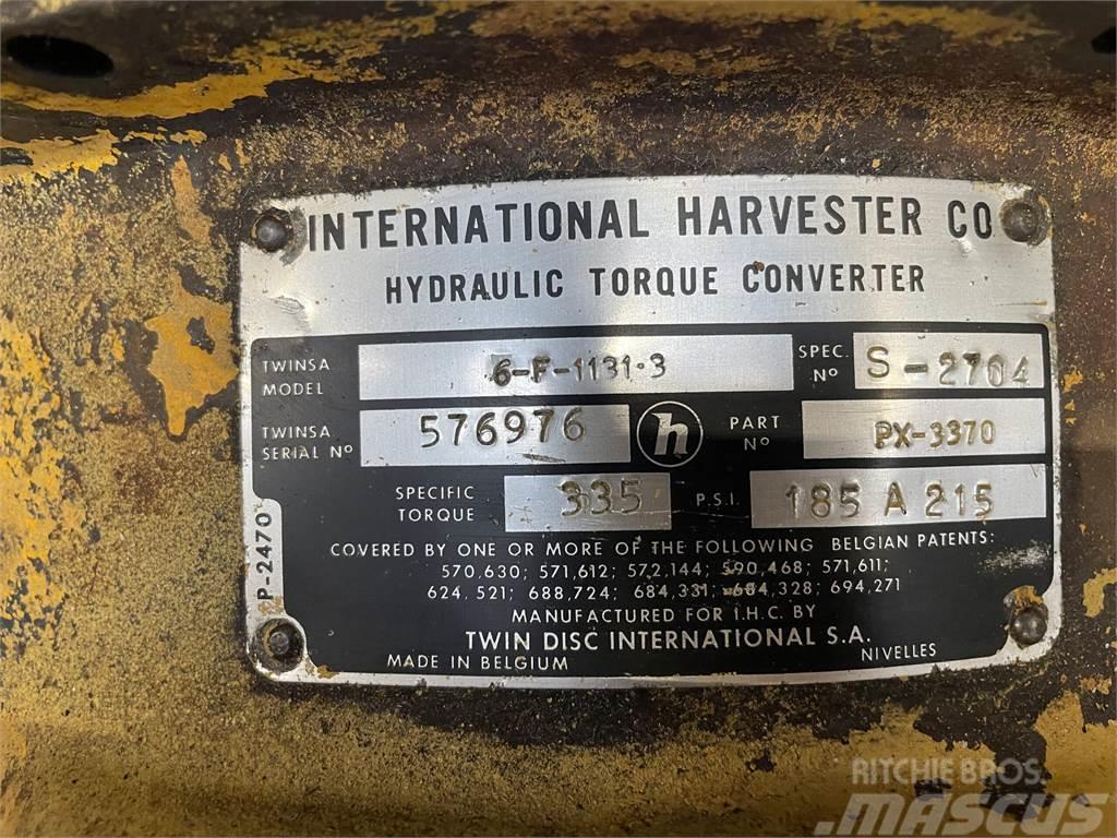 International hydraulisk converter type 6F-1131-3 Μετάδοση κίνησης
