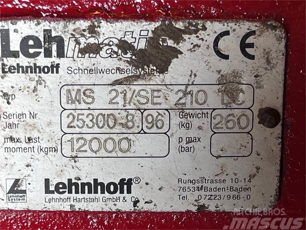 Lehnhoff MS21/SE 210 LC mekanisk hurtigskifte Ταχυσύνδεσμοι