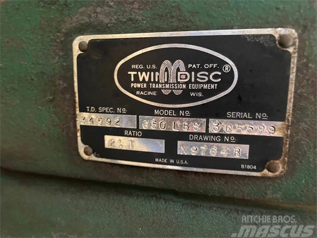 Twin Disc Model 6-C-1502-1 Μετάδοση κίνησης