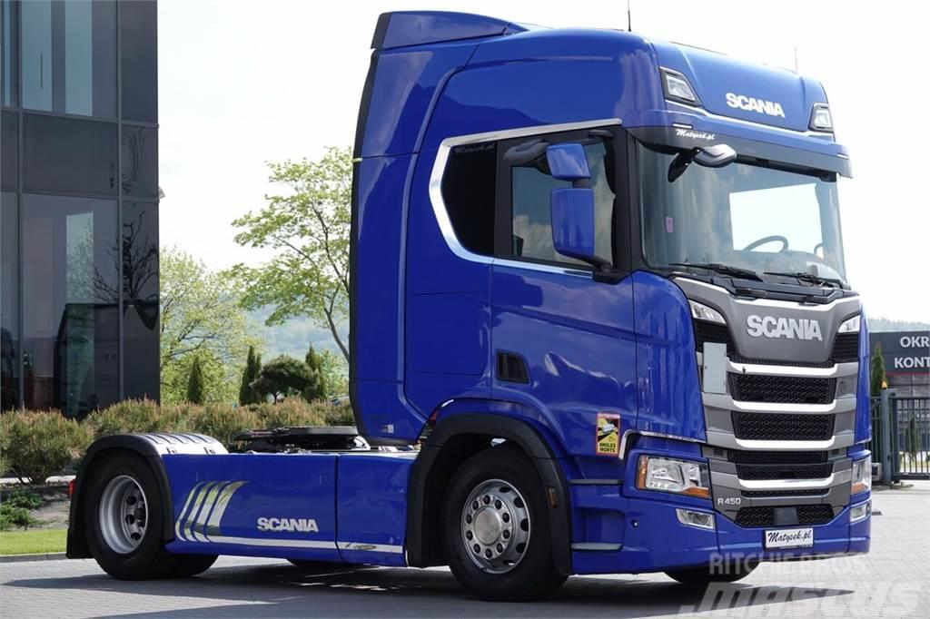 Scania R 450 / RETARDER / NOWY MODEL / 2018 ROK Τράκτορες