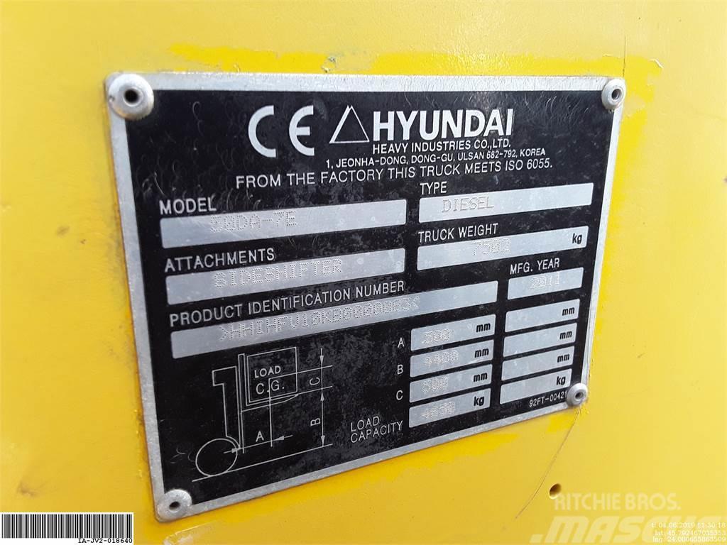 Hyundai 50DA-7E Triplex 4,3 m Περονοφόρα ανυψωτικά κλαρκ - άλλα