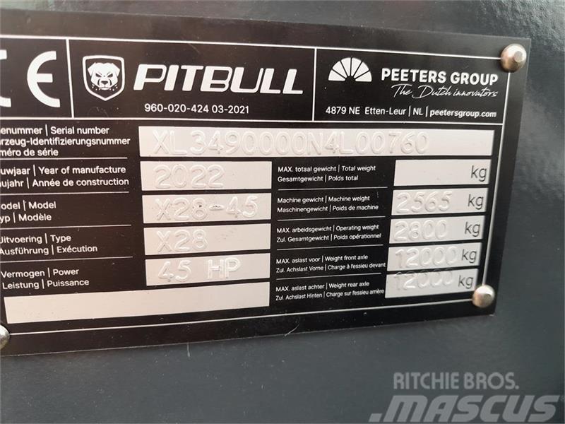  Pitbull X28-45 Plus DK Μίνι φορτωτές