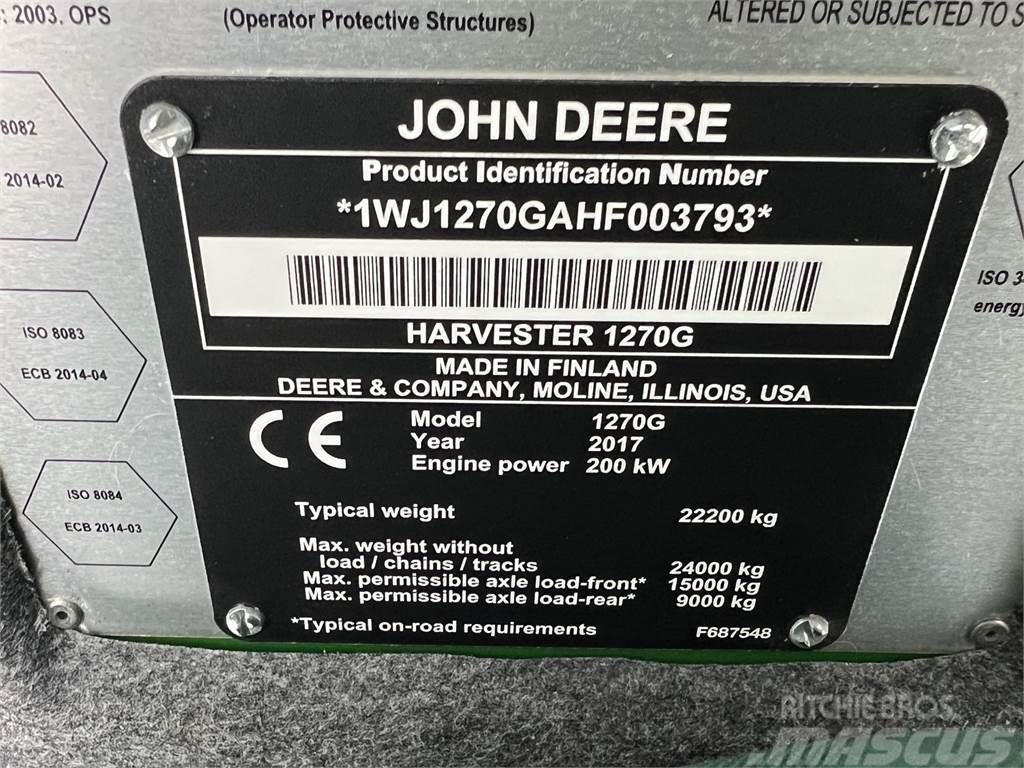 John Deere 1270G Θεριζοαλωνιστικές μηχανές