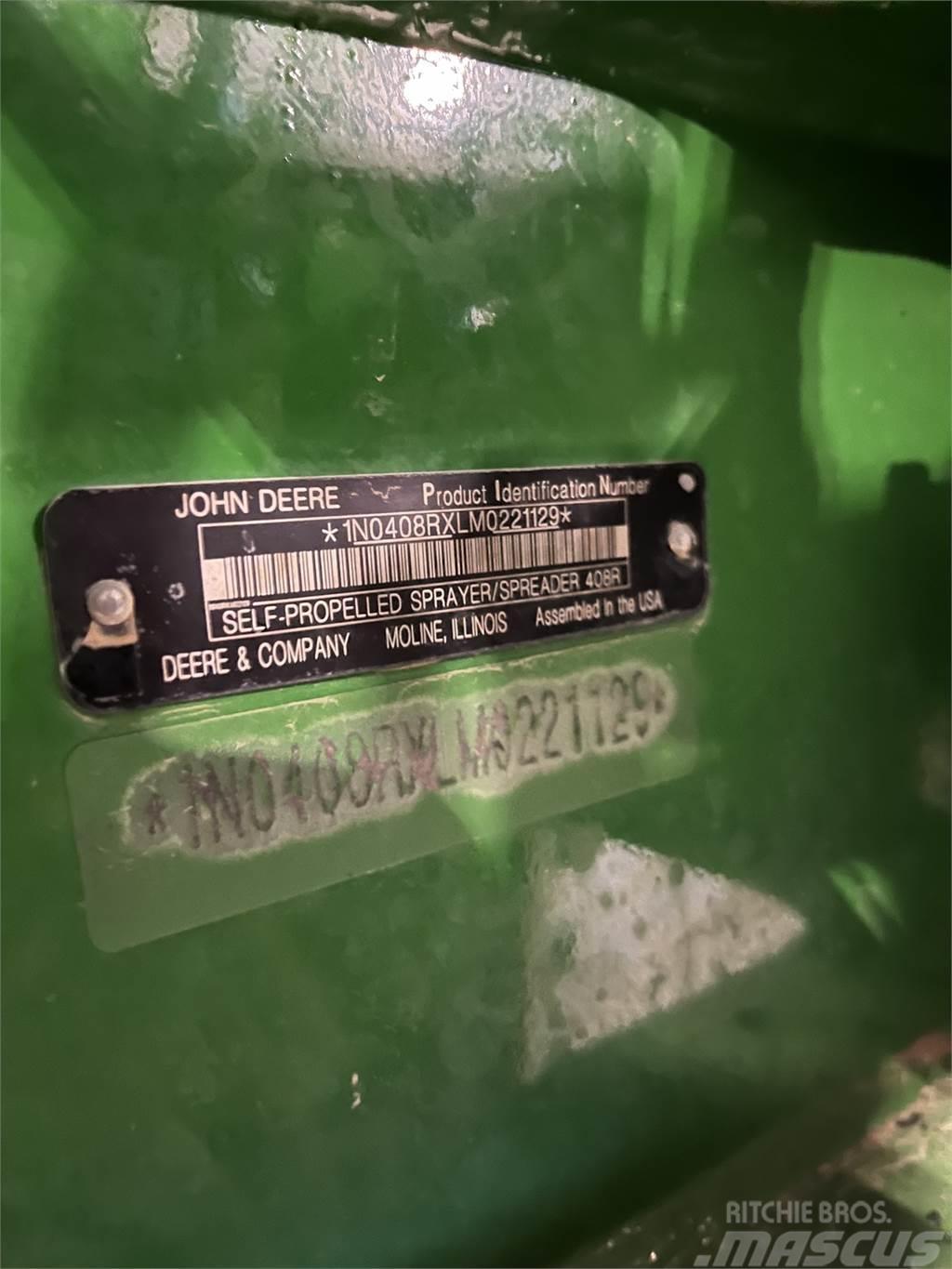 John Deere 408R Ρυμουλκούμενα ψεκαστικά