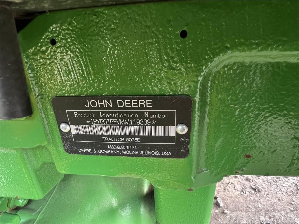 John Deere 5075E Τρακτέρ