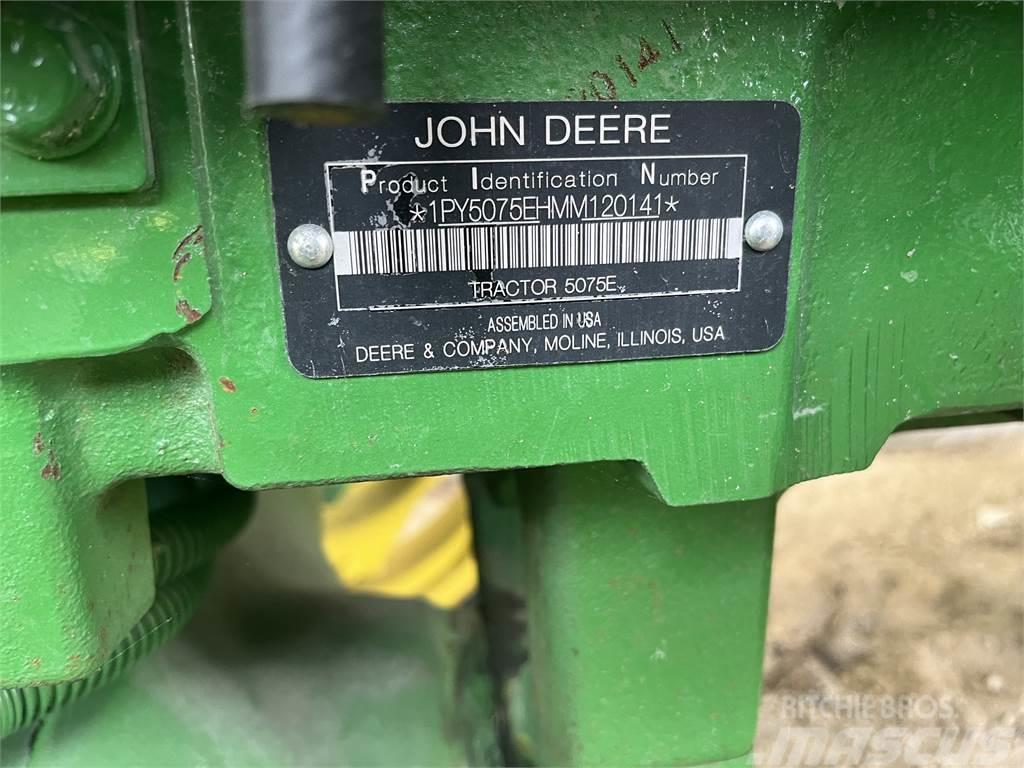 John Deere 5075E Τρακτέρ μικρών διαστάσεων