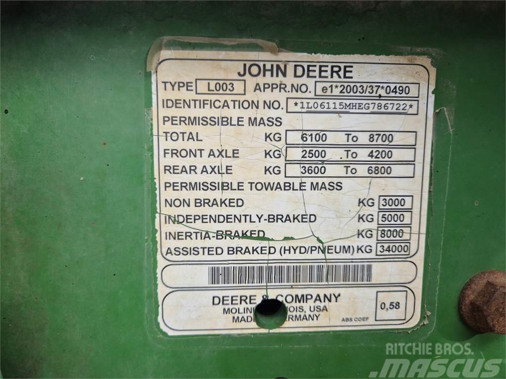 John Deere 6115M Τρακτέρ