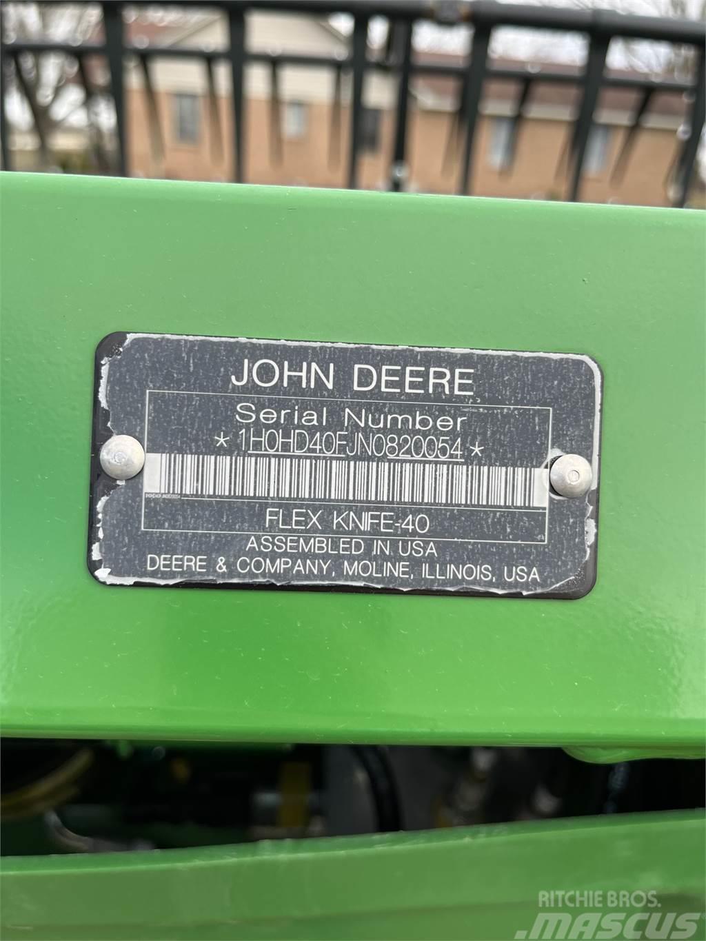 John Deere HD40F Εξαρτήματα θεριζοαλωνιστικών μηχανών