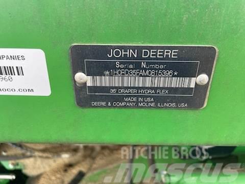 John Deere RD35F Εξαρτήματα θεριζοαλωνιστικών μηχανών