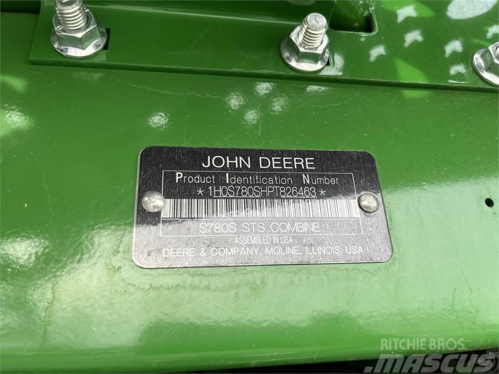 John Deere S780 Θεριζοαλωνιστικές μηχανές