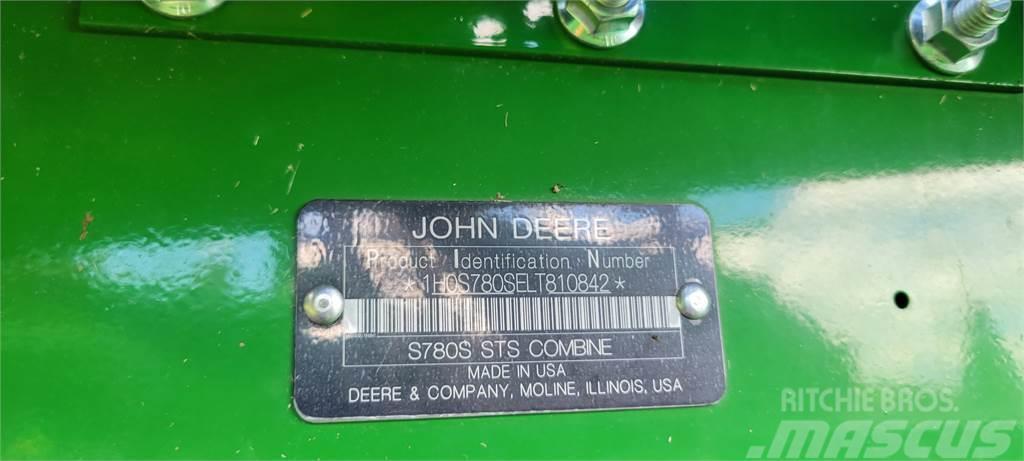 John Deere S780 Θεριζοαλωνιστικές μηχανές