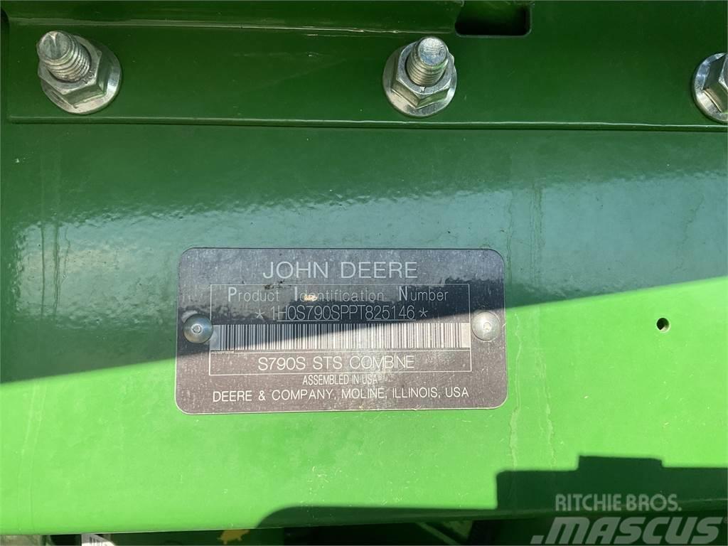 John Deere S790 Θεριζοαλωνιστικές μηχανές