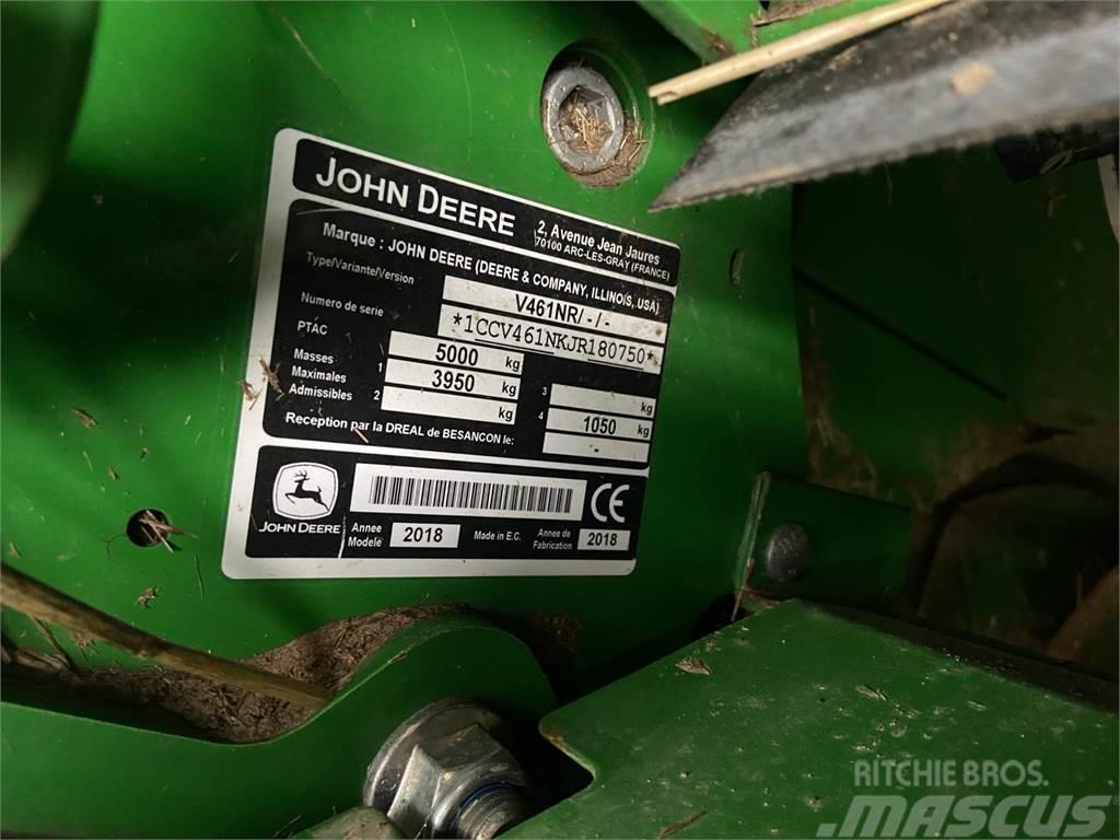John Deere V461R Πρέσες κυλινδρικών δεμάτων