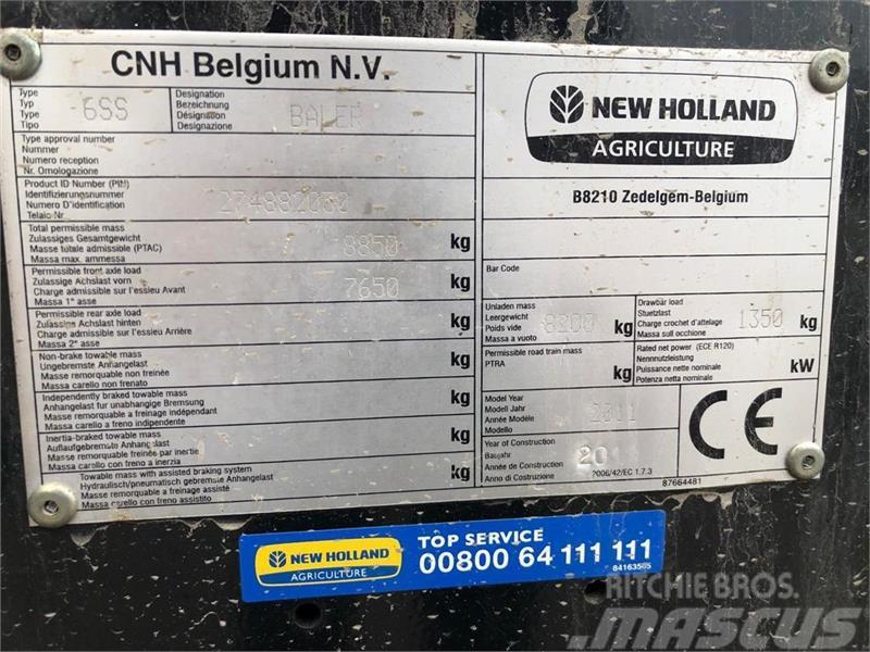 New Holland BB9080 Πρέσες τετράγωνων δεμάτων