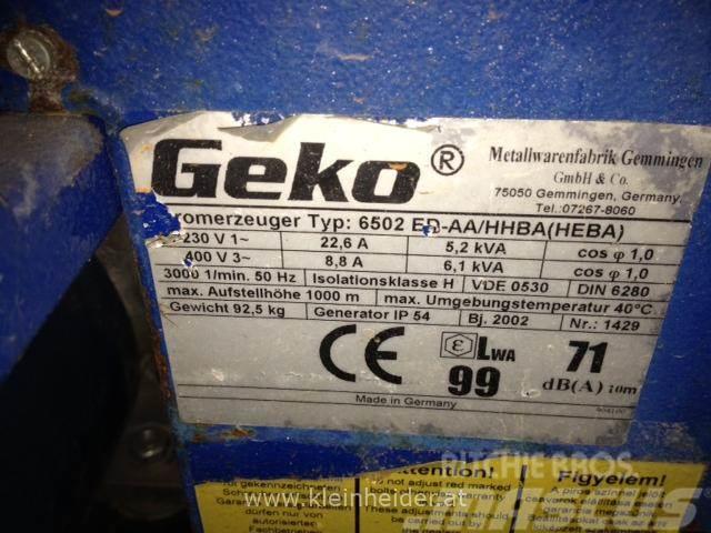  Geko Aggregat 6502 5 kVA Γεννήτριες ντίζελ