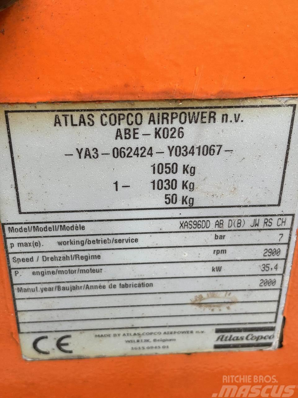 Atlas Copco XAS 97 DD Συμπιεστές
