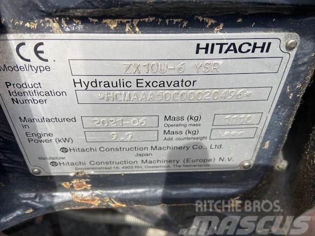 Hitachi ZX10U-6 Minigraafmachine Άλλα γεωργικά μηχανήματα