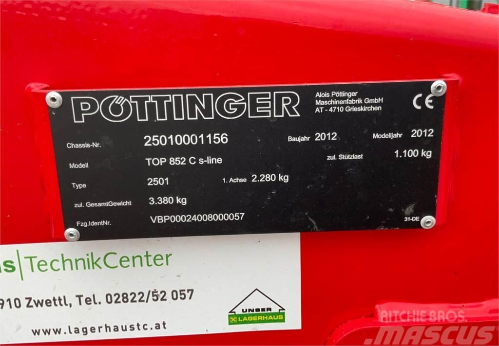 Pöttinger Top 852 C s-line Θεριστικές-χορτοκοπτικές μηχανές