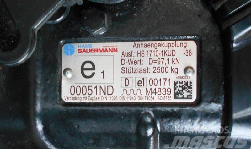  Sauermann Anhängekupplung HS 1710-1KUD Άλλα εξαρτήματα για τρακτέρ