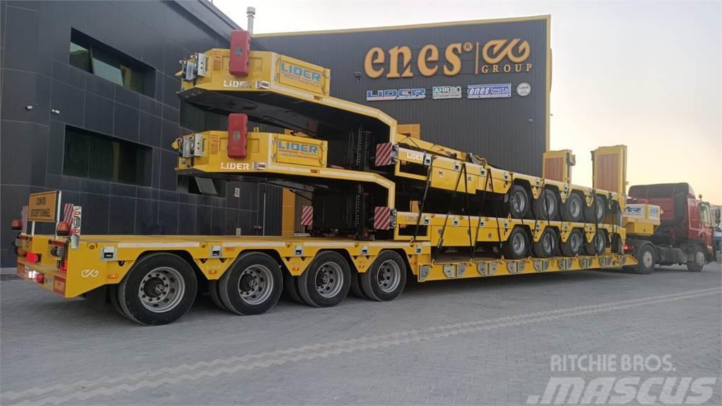 Lider 2022 READY IN STOCK 50 TONS CAPACITY LOWBED Ημιρυμούλκες με χαμηλό δάπεδο