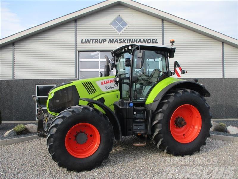 CLAAS AXION 870 CMATIC med frontlift og front PTO, GPS r Τρακτέρ