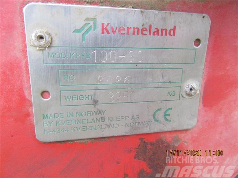 Kverneland PB100 6 furet Krop 30 riste underplove Αναστρεφόμενα άροτρα