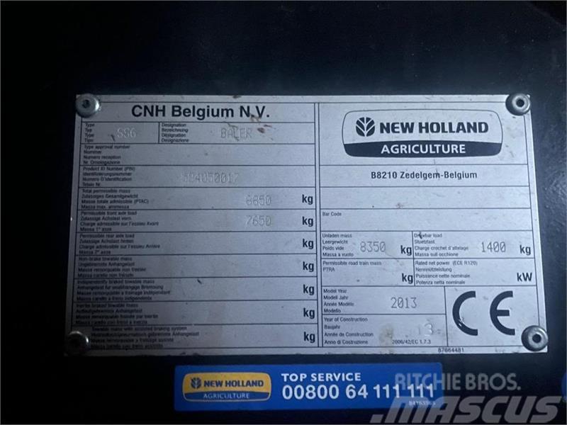 New Holland BB 1290 RC Πρέσες τετράγωνων δεμάτων