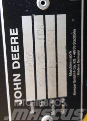 John Deere 7700 Ενσιρωκοπτικές μηχανές