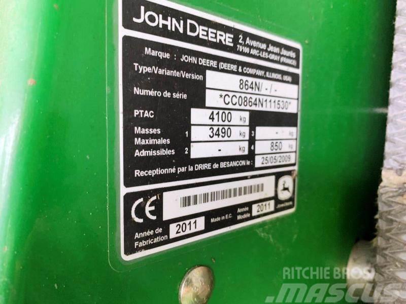 John Deere 864 Πρέσες κυλινδρικών δεμάτων
