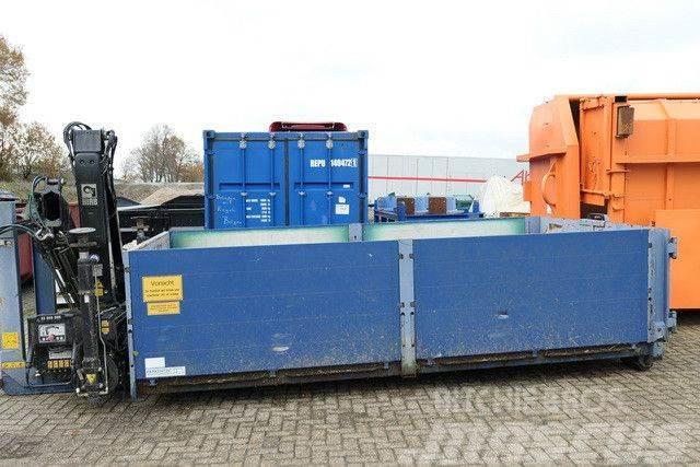  Abrollcontainer, Kran Hiab 099 BS-2 Duo Φορτηγά ανατροπή με γάντζο